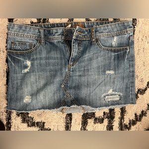 Billabong denim mini skirt